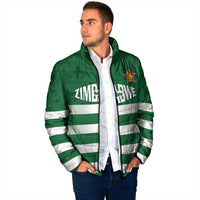 Rugby Zimbabwe Custom Padded Jacket Go Champions Sables - Wonder Print Shop