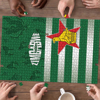 Rugby Zimbabwe Custom Puzzle Go Champions Sables - Wonder Print Shop