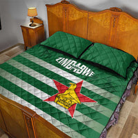 Rugby Zimbabwe Quilt Bed Set Go Champions Sables - Wonder Print Shop