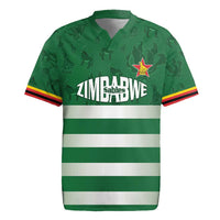 Rugby Zimbabwe Custom Rugby Jersey Go Champions Sables - Wonder Print Shop