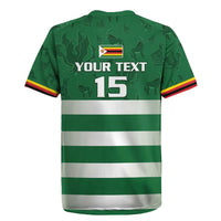Rugby Zimbabwe Custom Rugby Jersey Go Champions Sables - Wonder Print Shop