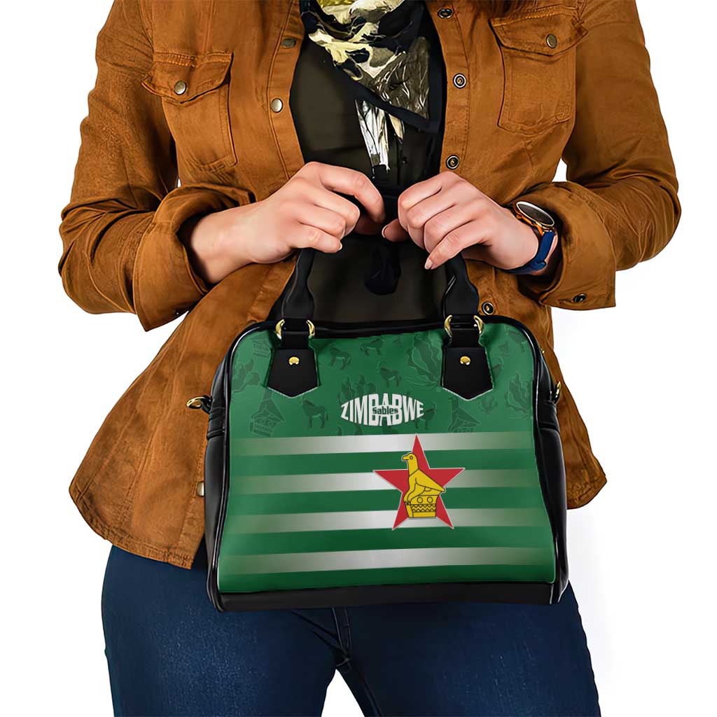 Rugby Zimbabwe Shoulder Handbag Go Champions Sables - Wonder Print Shop