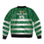 Rugby Zimbabwe Custom Sleeve Zip Bomber Jacket Go Champions Sables - Wonder Print Shop