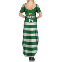 Rugby Zimbabwe Custom Summer Maxi Dress Go Champions Sables - Wonder Print Shop