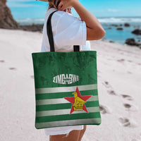 Rugby Zimbabwe Custom Tote Bag Go Champions Sables - Wonder Print Shop