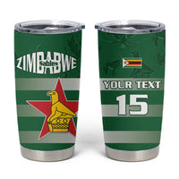 Rugby Zimbabwe Custom Tumbler Cup Go Champions Sables - Wonder Print Shop