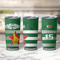 Rugby Zimbabwe Custom Tumbler Cup Go Champions Sables - Wonder Print Shop