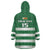 Rugby Zimbabwe Custom Wearable Blanket Hoodie Go Champions Sables - Wonder Print Shop