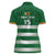 Rugby Zimbabwe Custom Women Polo Shirt Go Champions Sables - Wonder Print Shop