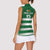 Rugby Zimbabwe Custom Women Sleeveless Polo Shirt Go Champions Sables - Wonder Print Shop