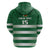 Rugby Zimbabwe Custom Zip Hoodie Go Champions Sables - Wonder Print Shop