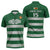 Rugby Zimbabwe Custom Zipper Polo Shirt Go Champions Sables - Wonder Print Shop