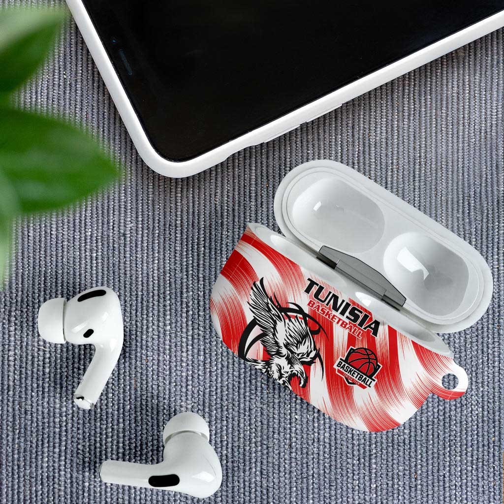 Tunisia Basketball AirPods Case Go Eagles of Carthage - Wonder Print Shop