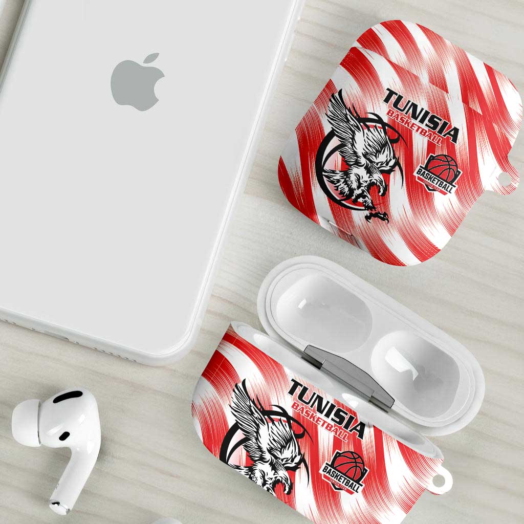 Tunisia Basketball AirPods Case Go Eagles of Carthage - Wonder Print Shop