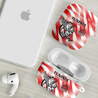 Tunisia Basketball AirPods Case Go Eagles of Carthage - Wonder Print Shop