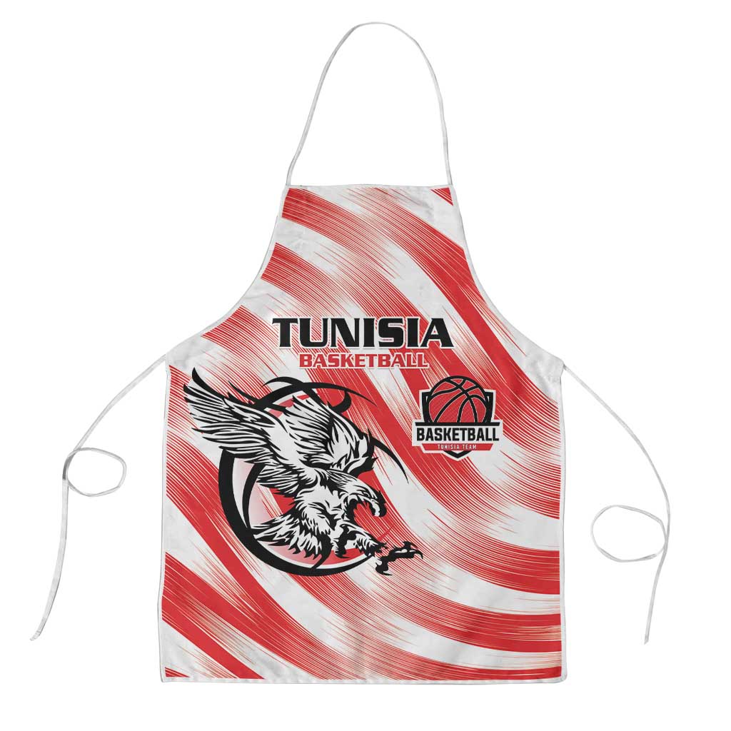 Tunisia Basketball Apron Go Eagles of Carthage - Wonder Print Shop
