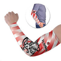 Custom Tunisia Basketball Arm Sleeves Go Eagles of Carthage - Wonder Print Shop