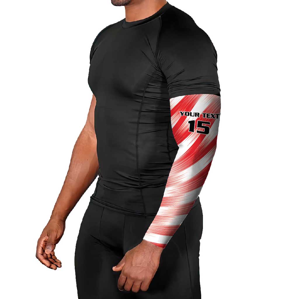 Custom Tunisia Basketball Arm Sleeves Go Eagles of Carthage - Wonder Print Shop