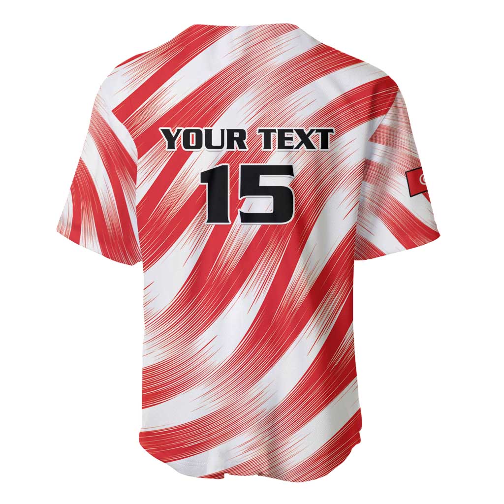 Custom Tunisia Basketball Baseball Jersey Go Eagles of Carthage - Wonder Print Shop