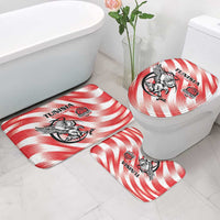 Tunisia Basketball Bathroom Set Go Eagles of Carthage - Wonder Print Shop