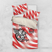 Tunisia Basketball Bedding Set Go Eagles of Carthage - Wonder Print Shop