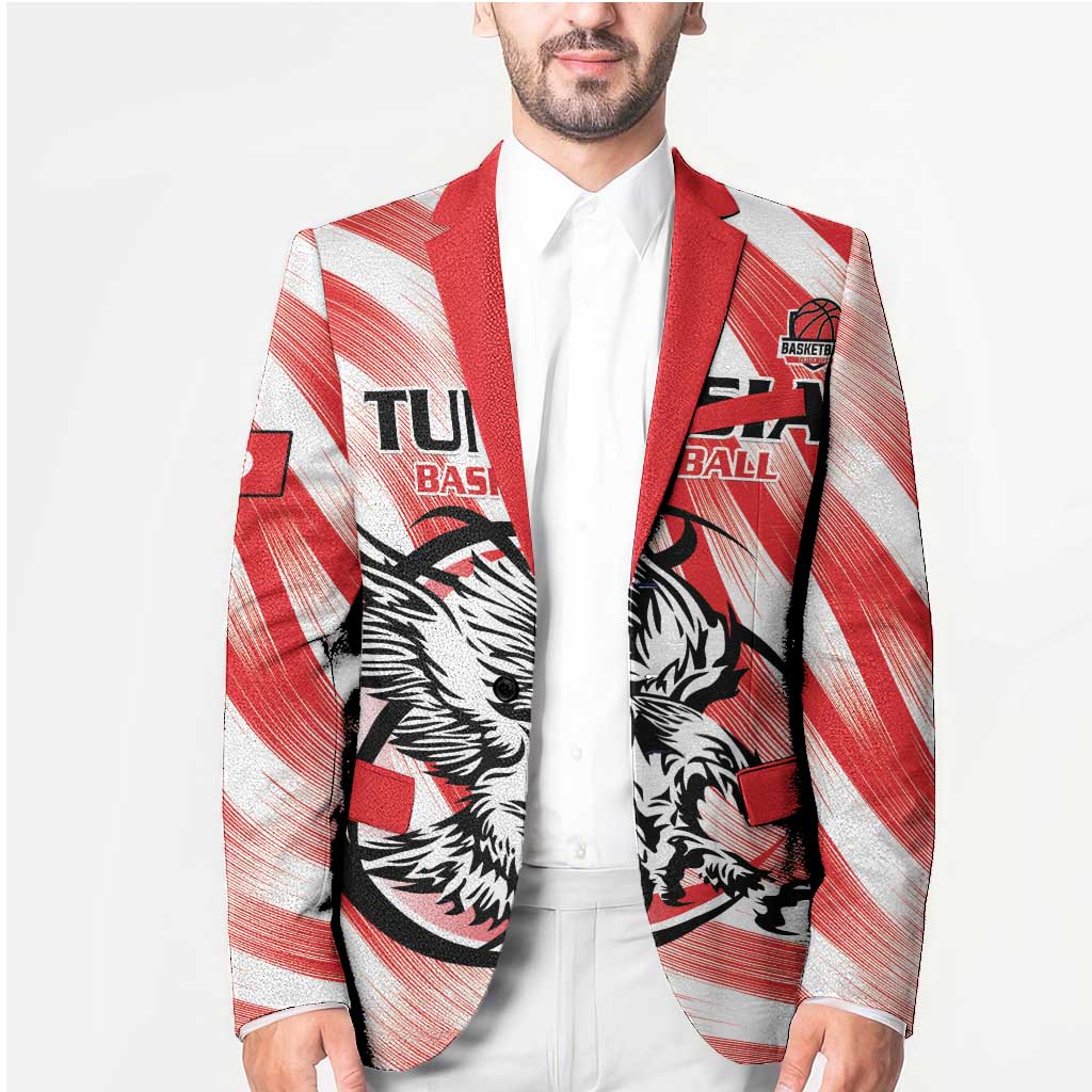 Custom Tunisia Basketball Blazer Go Eagles of Carthage - Wonder Print Shop