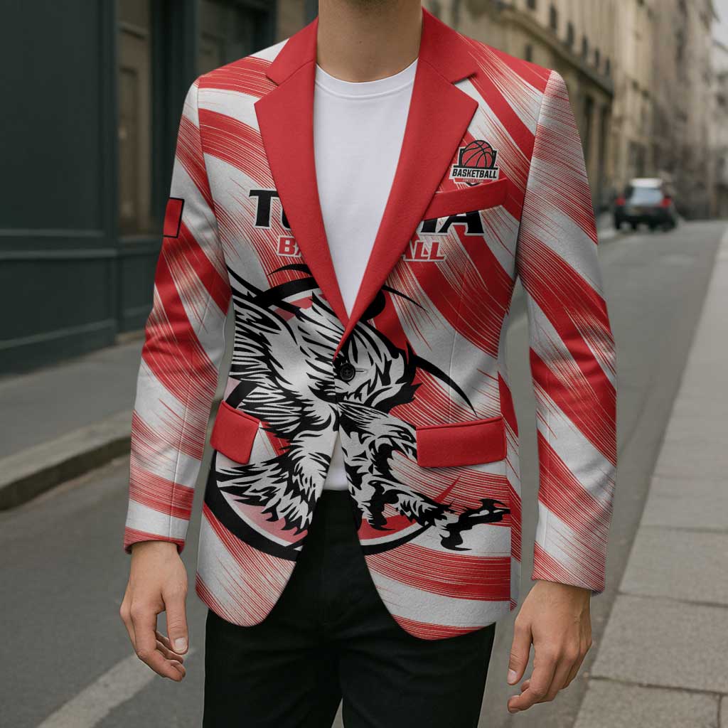 Custom Tunisia Basketball Blazer Go Eagles of Carthage - Wonder Print Shop