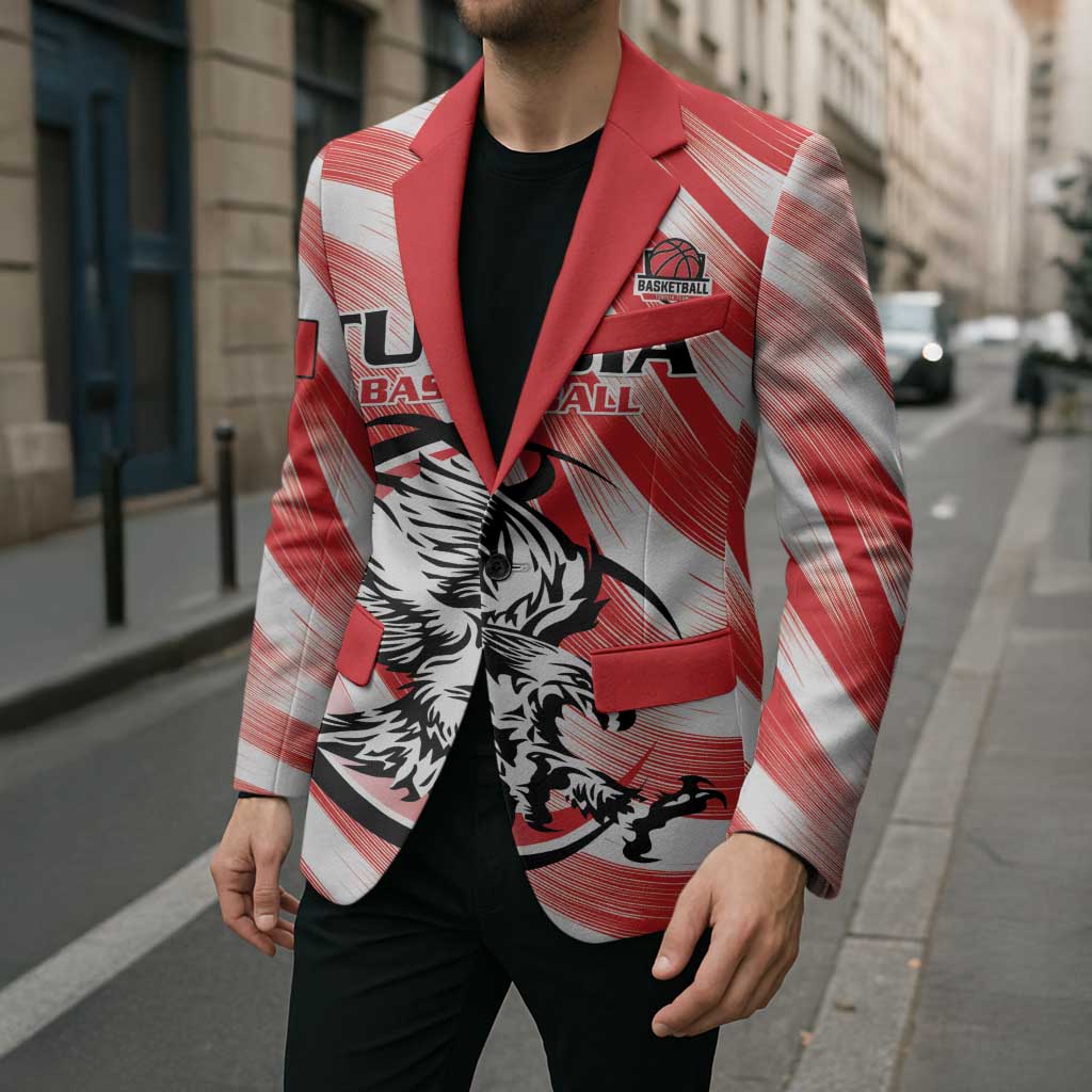 Custom Tunisia Basketball Blazer Go Eagles of Carthage - Wonder Print Shop