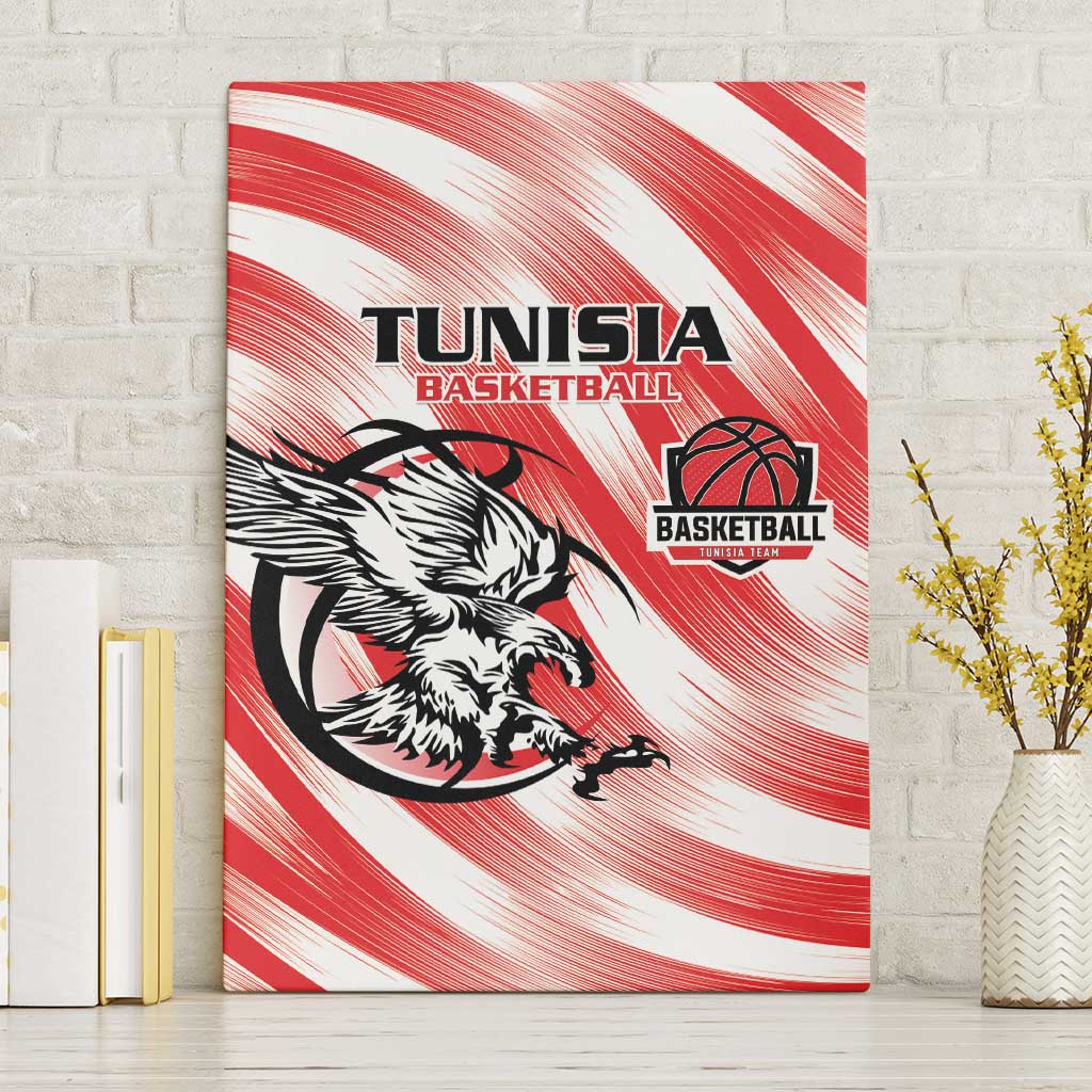 Tunisia Basketball Canvas Wall Art Go Eagles of Carthage - Wonder Print Shop