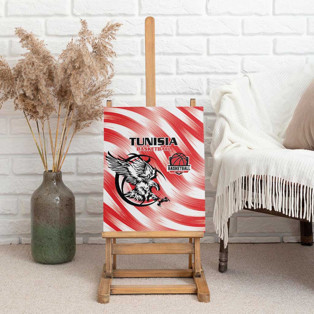 Tunisia Basketball Canvas Wall Art Go Eagles of Carthage - Wonder Print Shop