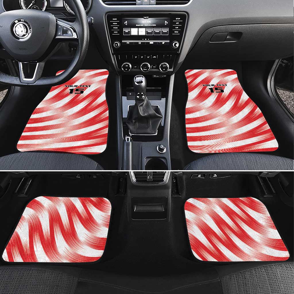 Tunisia Basketball Car Mats Go Eagles of Carthage - Wonder Print Shop