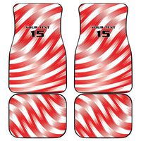 Tunisia Basketball Car Mats Go Eagles of Carthage - Wonder Print Shop