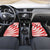 Tunisia Basketball Car Mats Go Eagles of Carthage - Wonder Print Shop