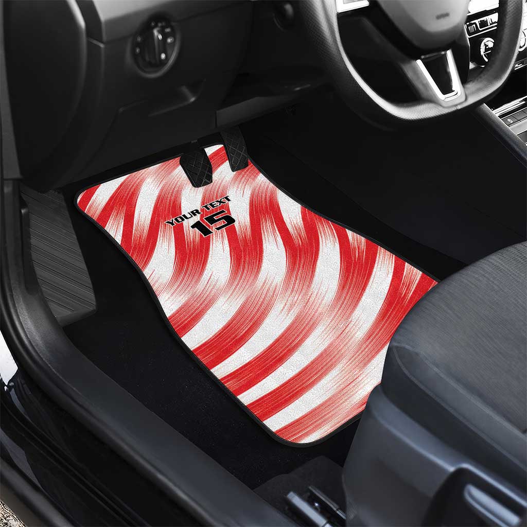 Tunisia Basketball Car Mats Go Eagles of Carthage - Wonder Print Shop