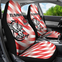 Tunisia Basketball Car Seat Cover Go Eagles of Carthage - Wonder Print Shop
