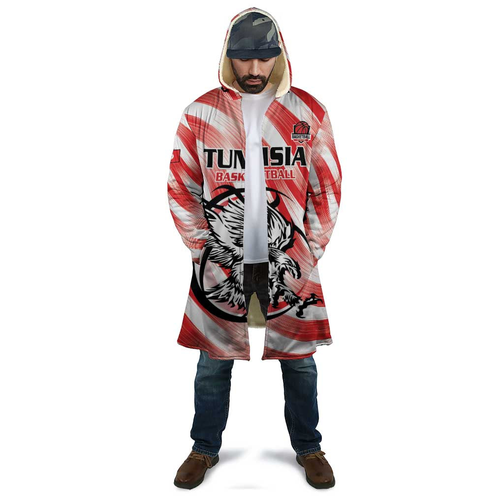 Custom Tunisia Basketball Cloak Go Eagles of Carthage - Wonder Print Shop