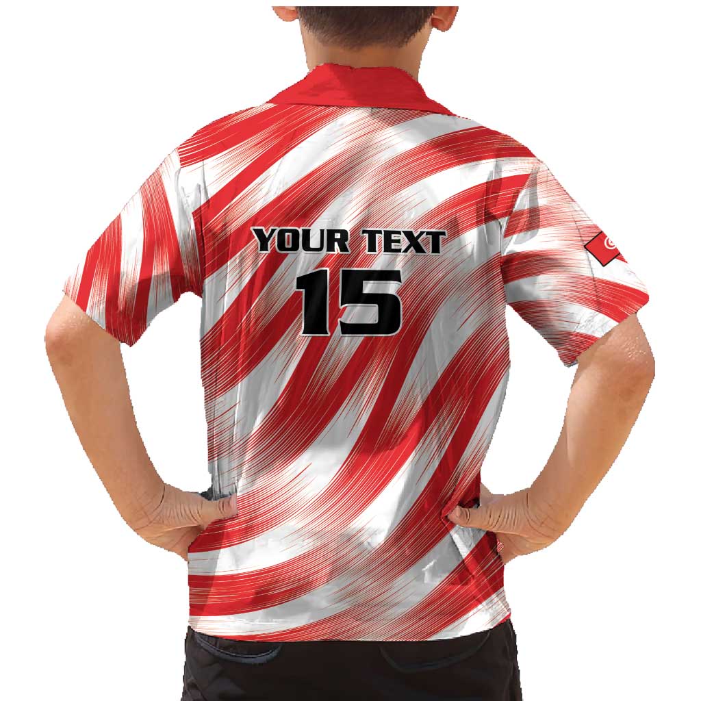 Custom Tunisia Basketball Family Matching Mermaid Dress and Hawaiian Shirt Go Eagles of Carthage - Wonder Print Shop