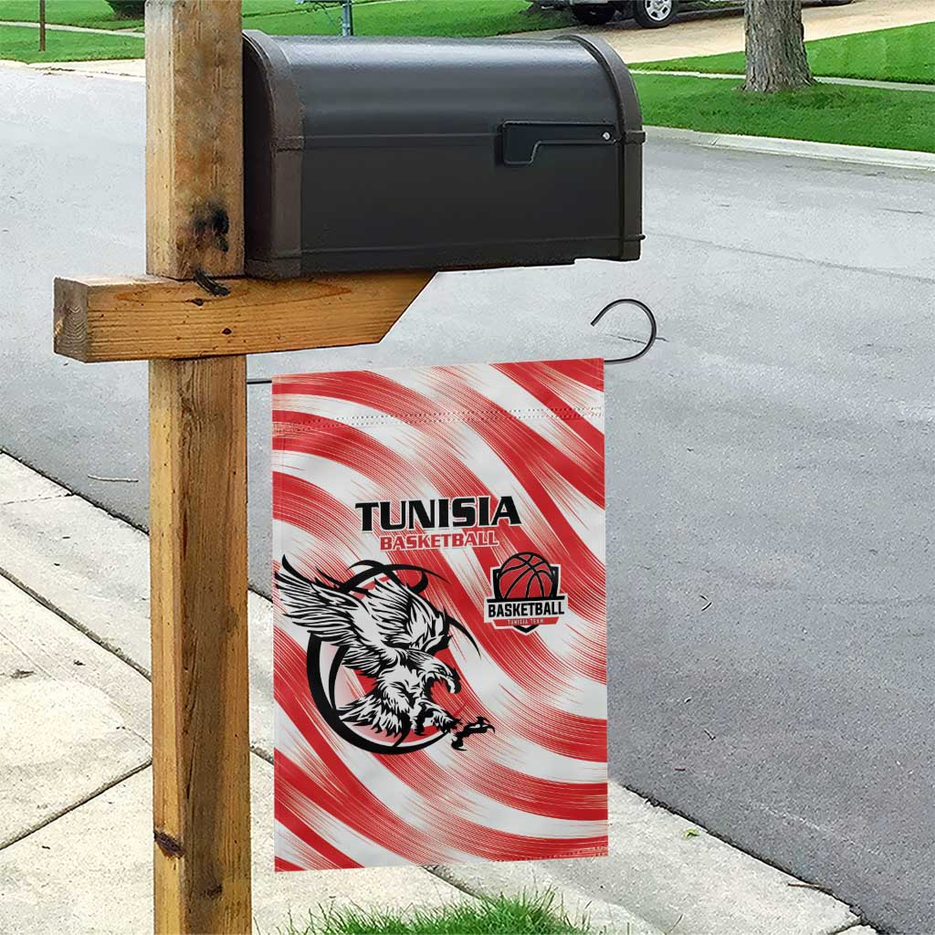 Tunisia Basketball Garden Flag Go Eagles of Carthage - Wonder Print Shop