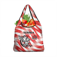 Tunisia Basketball Grocery Bag Go Eagles of Carthage - Wonder Print Shop