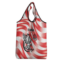 Tunisia Basketball Grocery Bag Go Eagles of Carthage - Wonder Print Shop