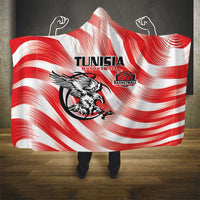 Tunisia Basketball Hooded Blanket Go Eagles of Carthage - Wonder Print Shop