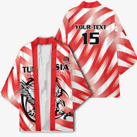 Custom Tunisia Basketball Kimono Go Eagles of Carthage - Wonder Print Shop