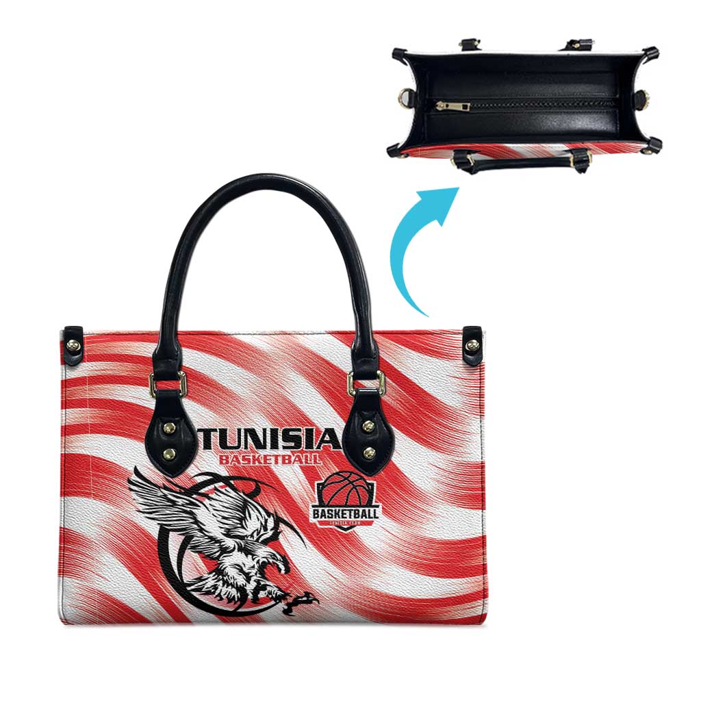 Tunisia Basketball Leather Bag Go Eagles of Carthage - Wonder Print Shop