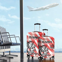 Tunisia Basketball Luggage Cover Go Eagles of Carthage - Wonder Print Shop