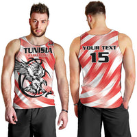 Custom Tunisia Basketball Men Tank Top Go Eagles of Carthage - Wonder Print Shop
