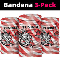 Tunisia Basketball Neck Gaiter Go Eagles of Carthage - Wonder Print Shop