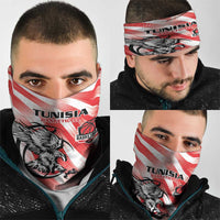 Tunisia Basketball Neck Gaiter Go Eagles of Carthage - Wonder Print Shop