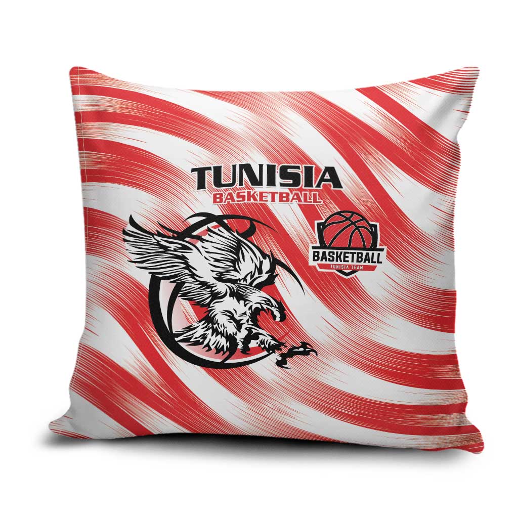 Tunisia Basketball Pillow Cover Go Eagles of Carthage - Wonder Print Shop
