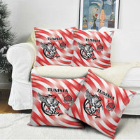 Tunisia Basketball Pillow Cover Go Eagles of Carthage - Wonder Print Shop