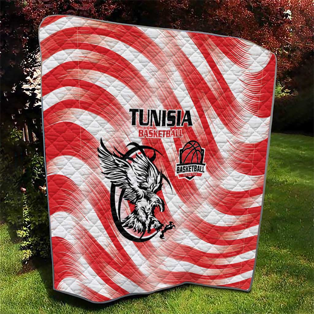 Tunisia Basketball Quilt Go Eagles of Carthage - Wonder Print Shop